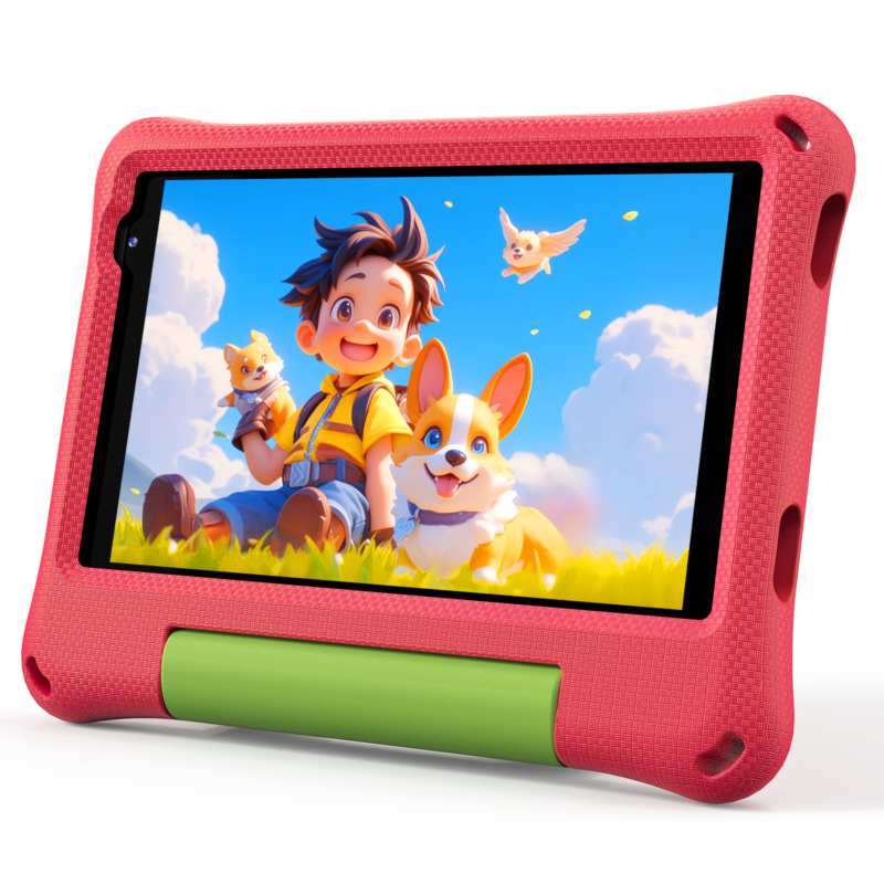 Callsky 8 Inch Kids Tablet with EVA Shockproof Case